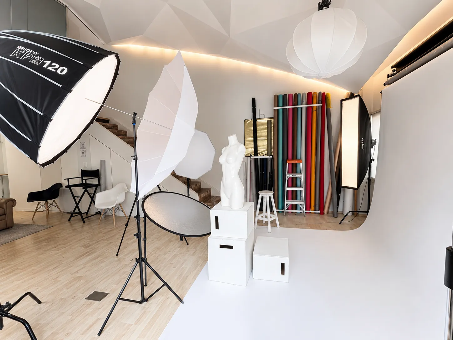 Set de producto dentro del foro de Estudio 2957