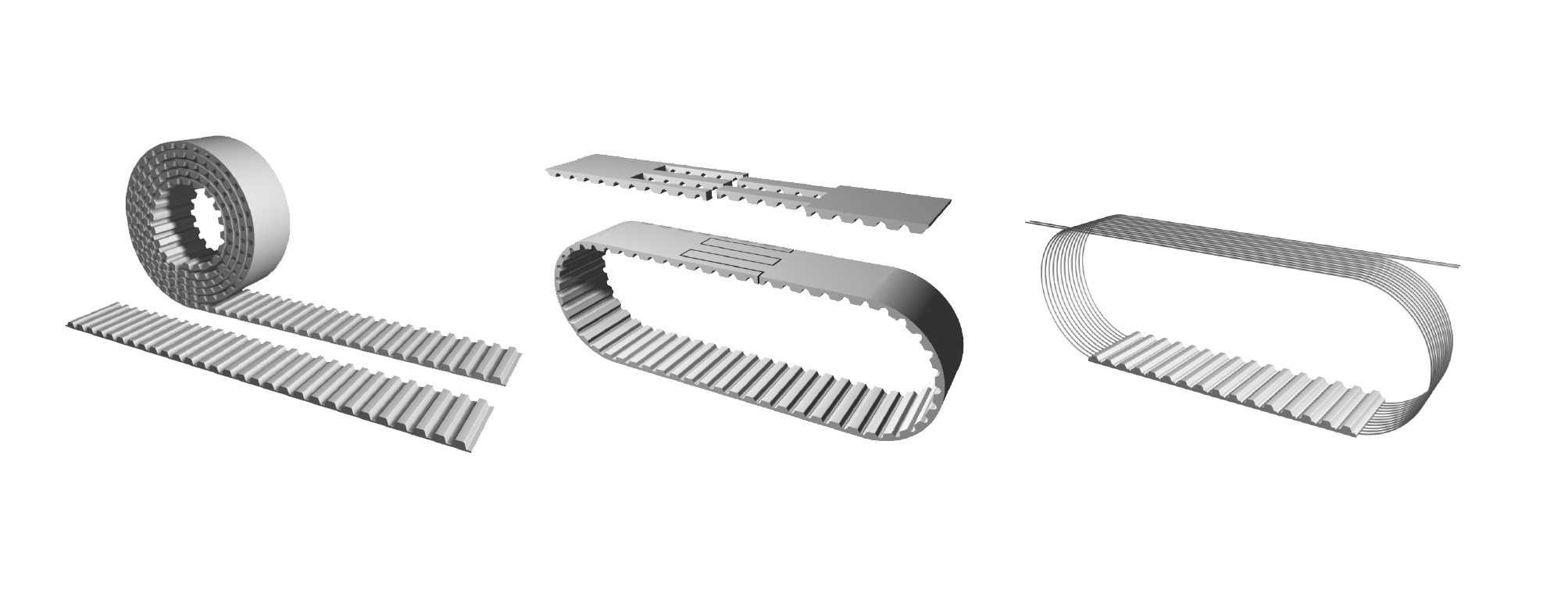 3 Types of Timing Belt Construction and Their Applications
