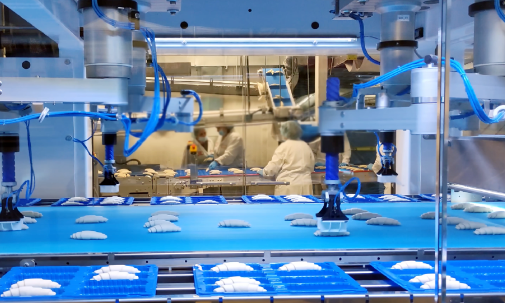  Image of a food manufacturing line.