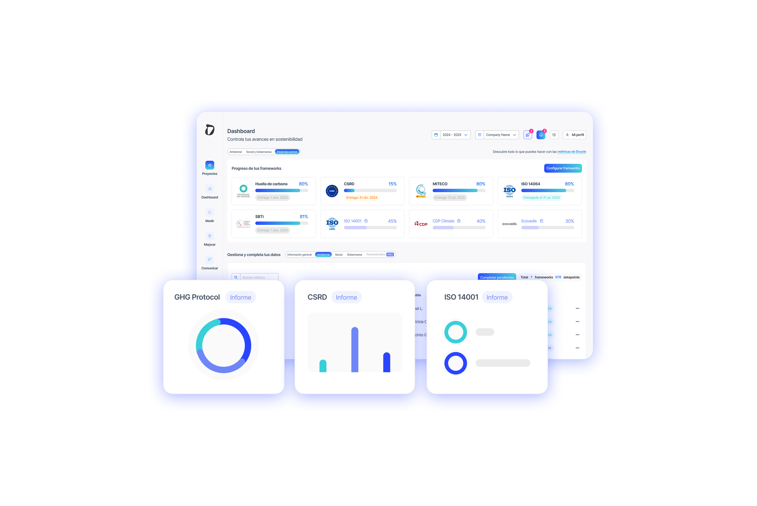Herramienta de Mapeo de Datos de Sostenibilidad 2025.