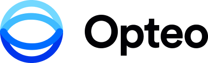 Opteo company logo.