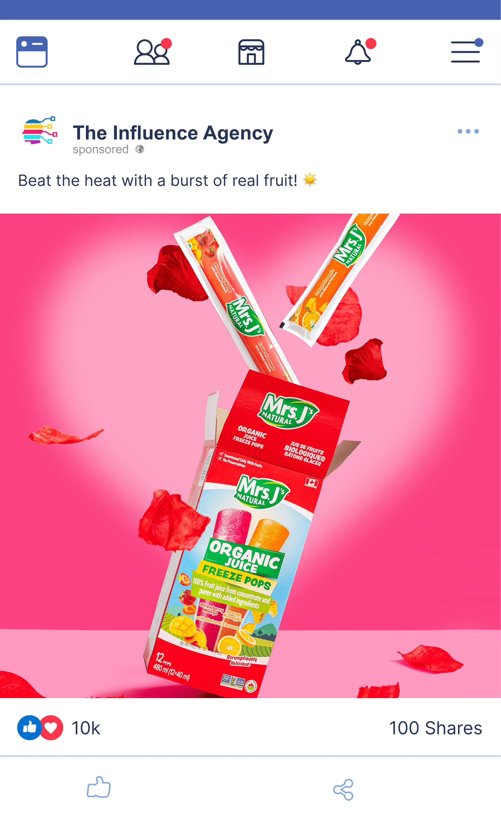 Social Media Platform - The Influence Agency