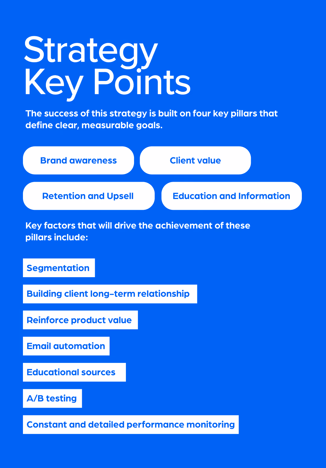 Mobile website conversion rate optimization test.