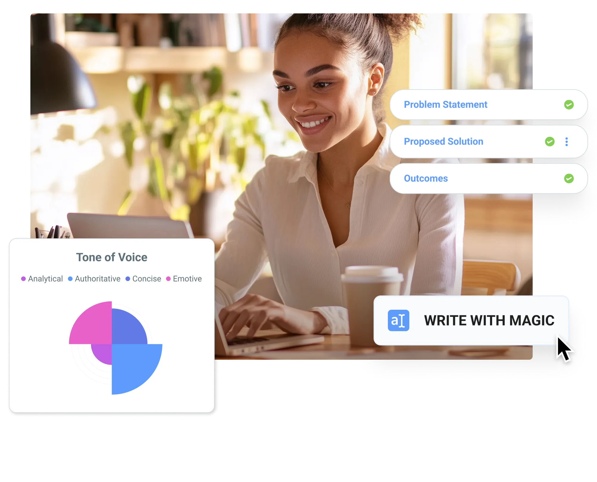 AI grant writing software to help you write better grants faster than ever.