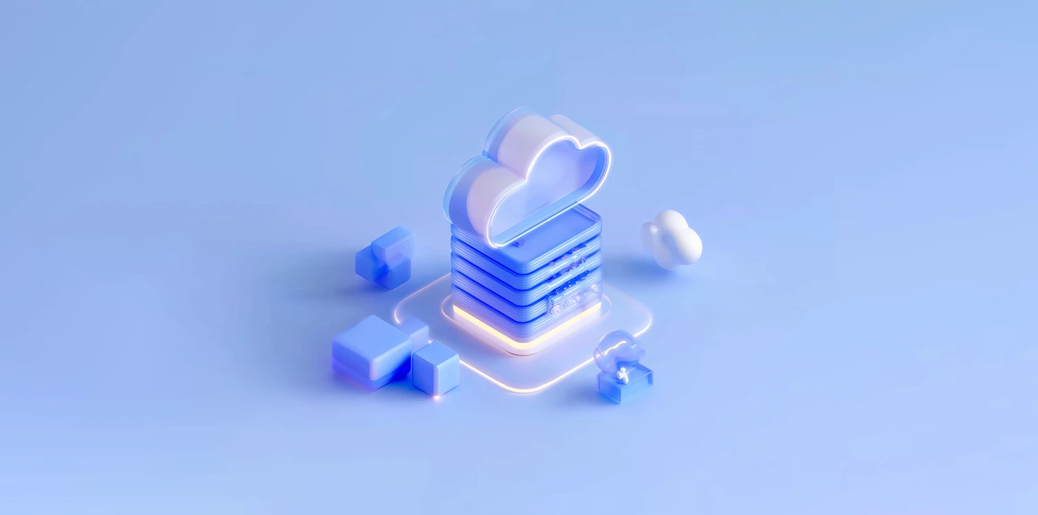 3D Visualisierung eines Cloud Servers