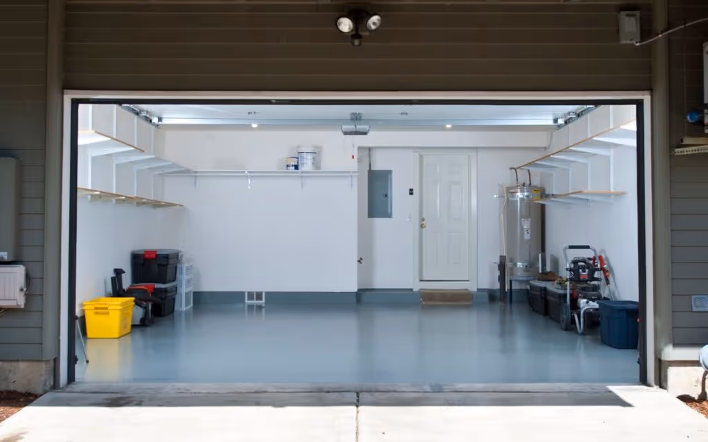 Garage cleaning services offered by Clean Windows Inc.