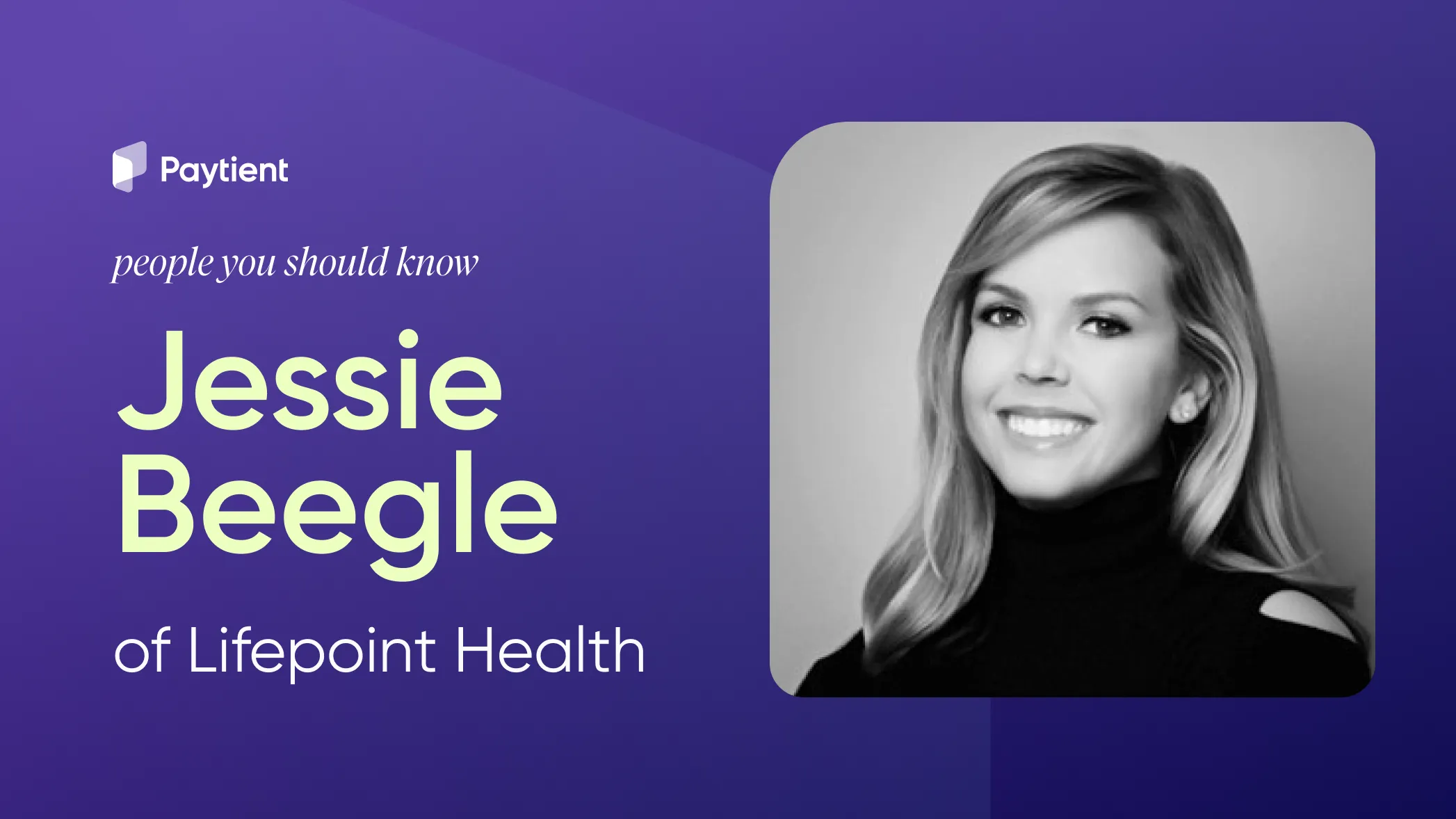 Jessie Beegle, LifePoint Health