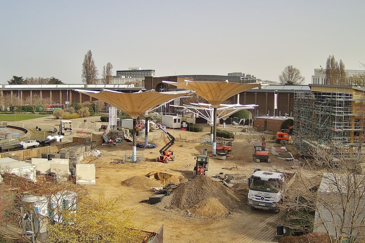 #Schirme #Membrane #Stahlbau