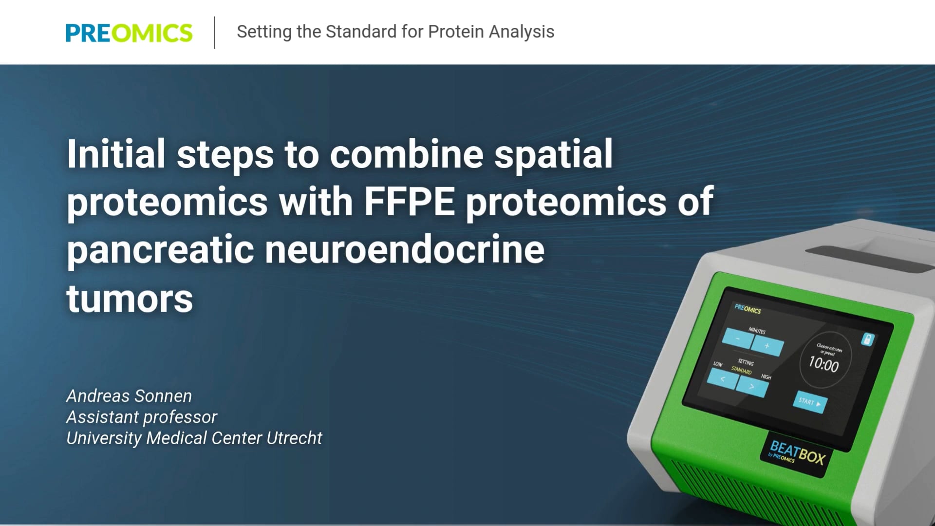 Initial steps to combine spatial proteomics with FFPE proteomics