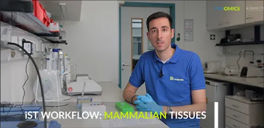 Step by step iST workflow for mammalian tissues