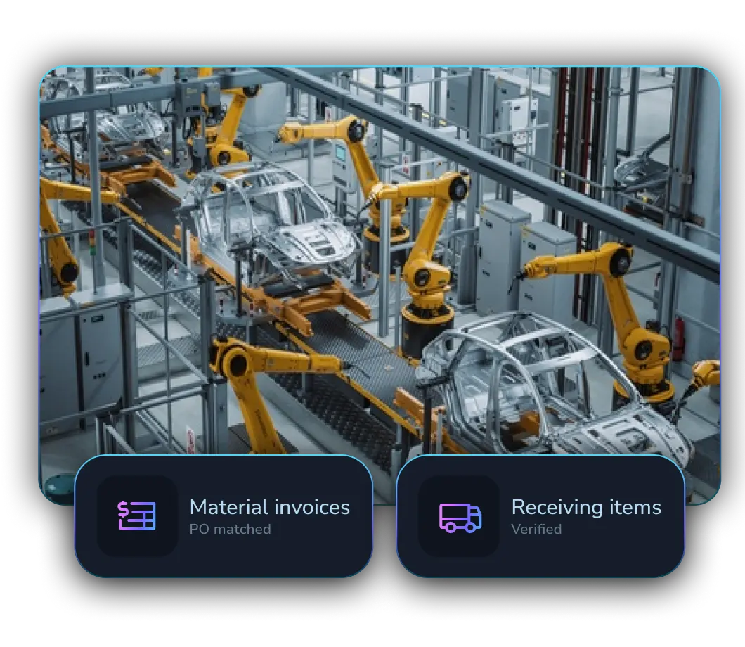 Accounts Payable Automation for Manufacturing