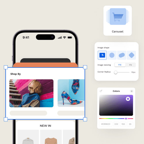 In App Tile Examples Get Started | Apptile