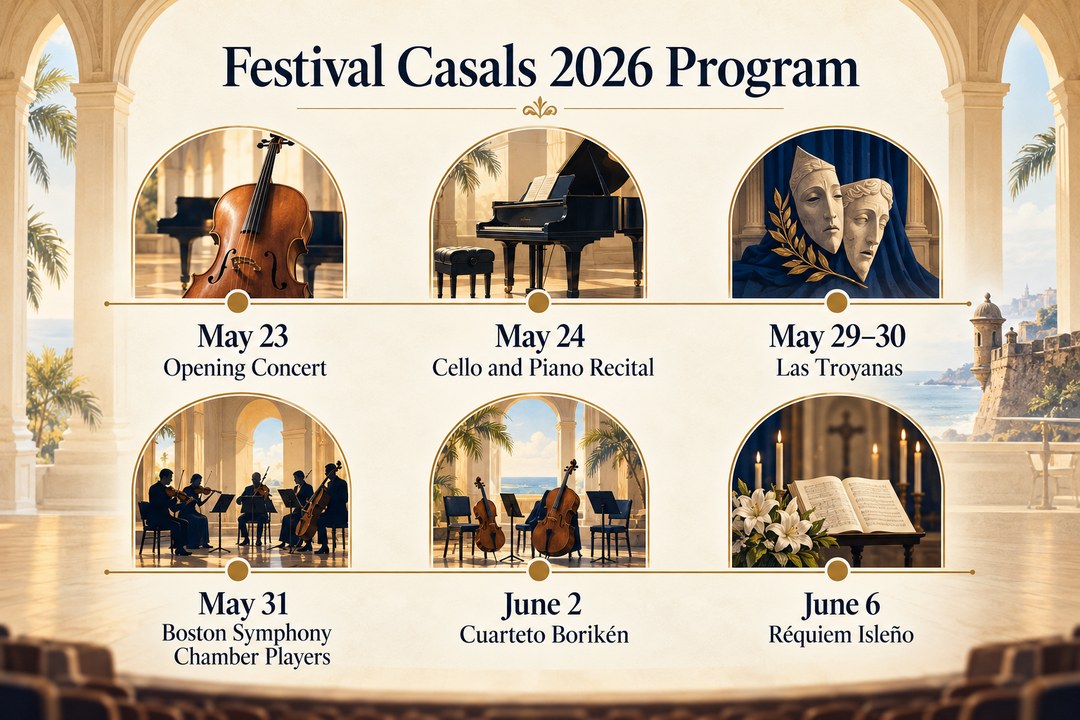 Festival Casals 2026 program dates and featured performances
