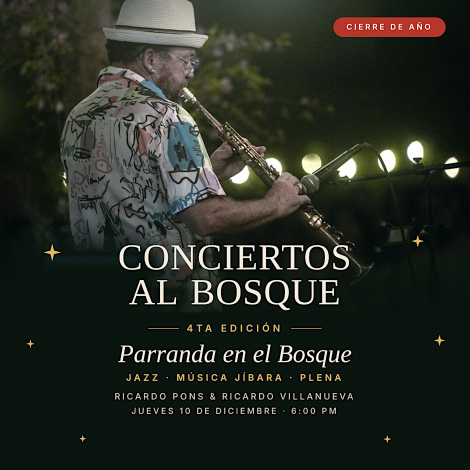 Parranda en el Bosque: Jazz, Música Jíbara y Plena
