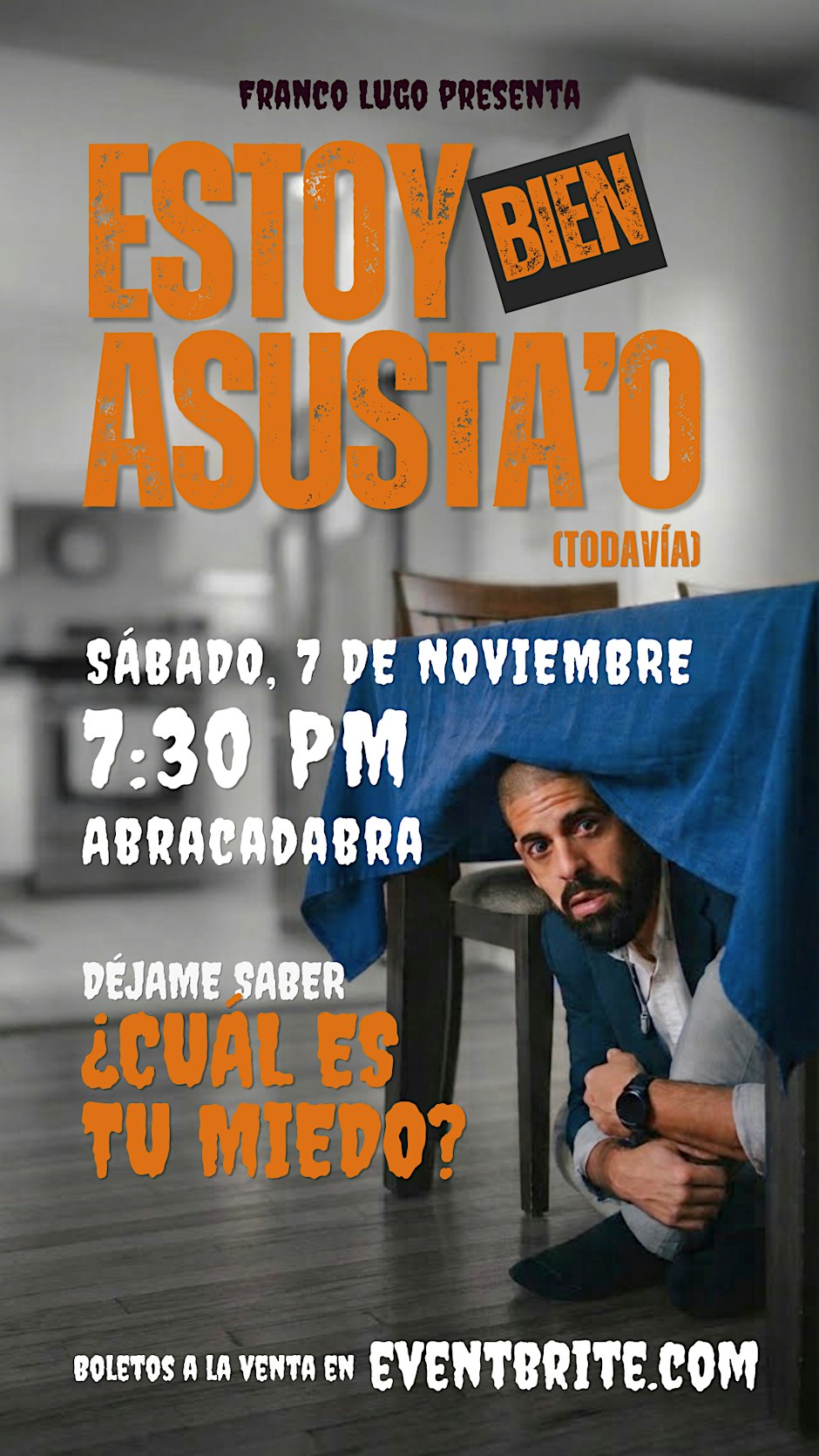 Estoy bien asusta'o… todavía.