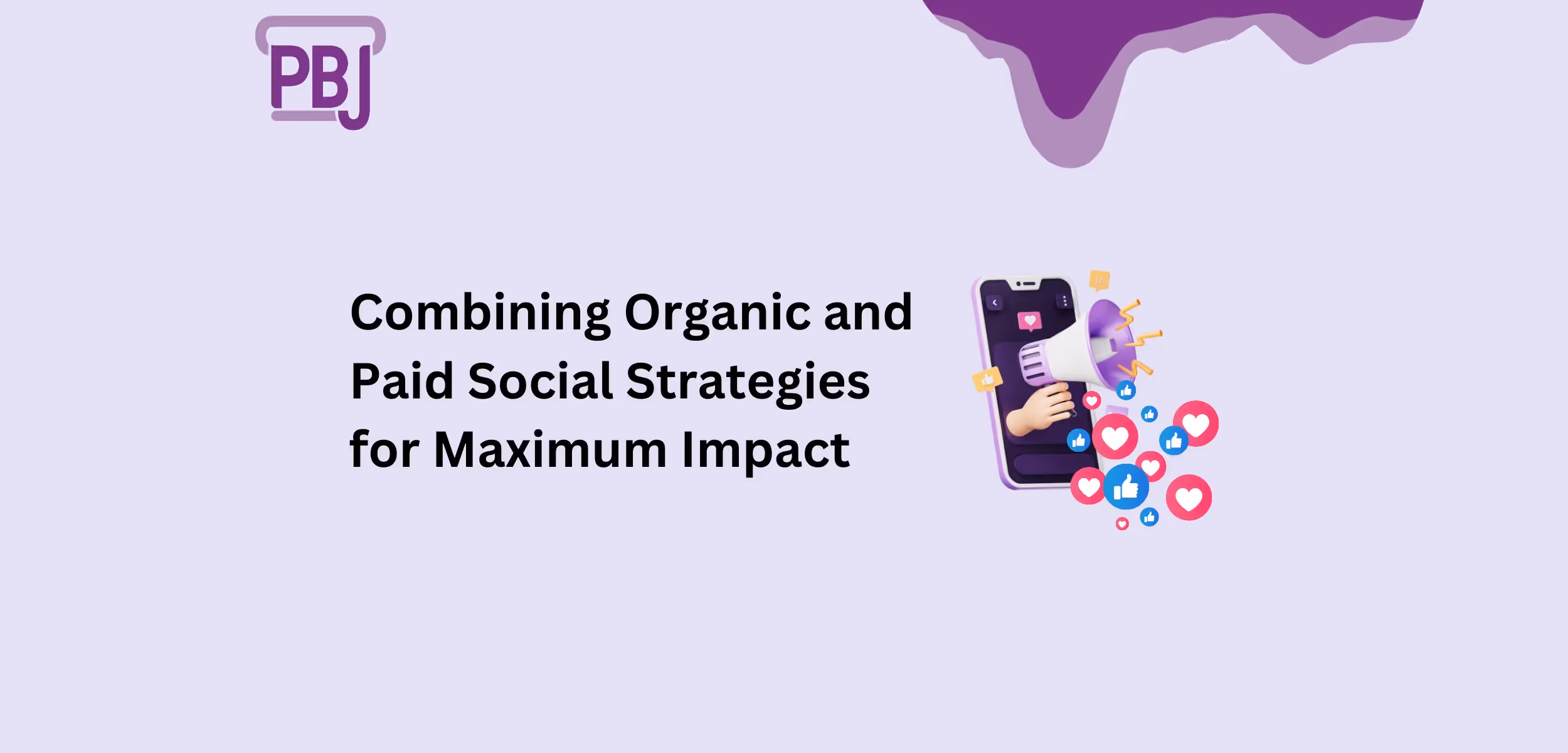 Combining Organic and Paid Social Strategies for Maximum Impact | PBJ Marketing