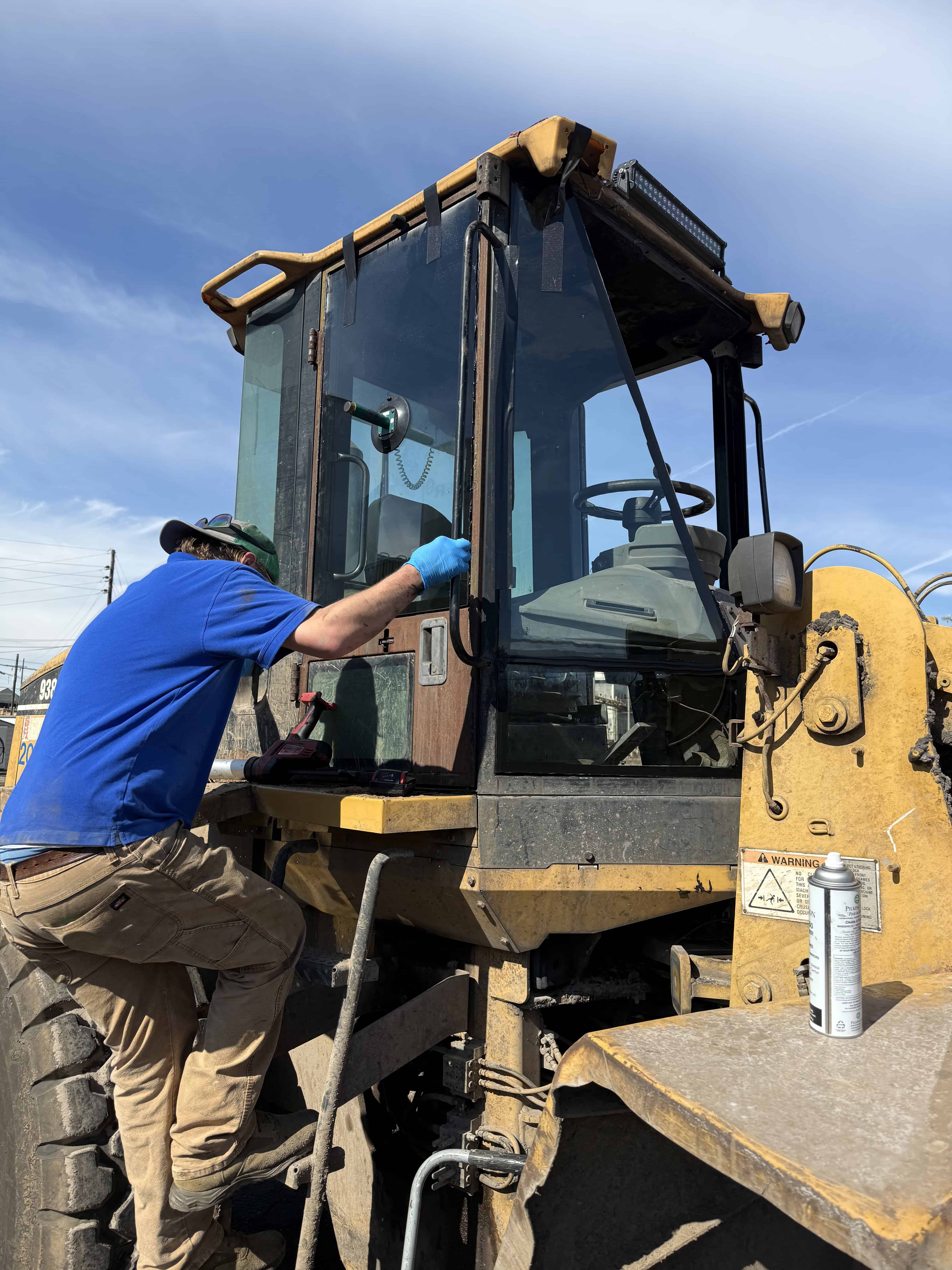 Heavy Machine Glass Repair by Wisecrack
