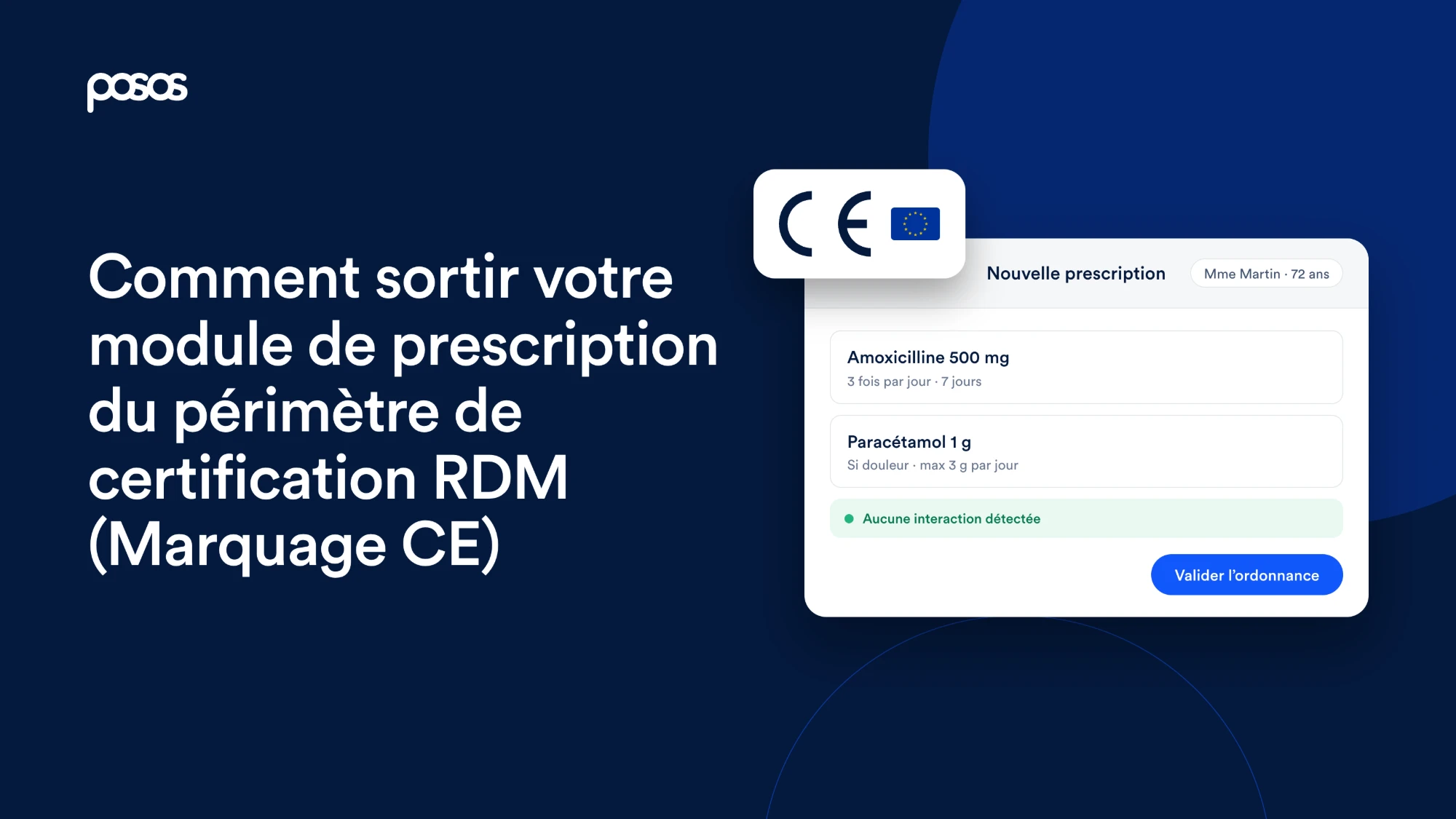 Comment sortir votre module de prescription du périmètre de certification RDM (Marquage CE)