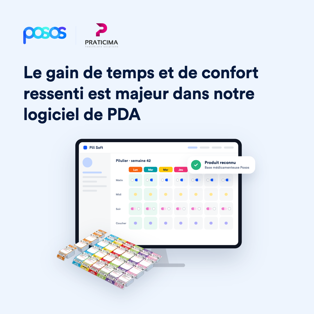 Praticima × Posos : « Le gain de temps et de confort ressenti est majeur dans notre logiciel de PDA »