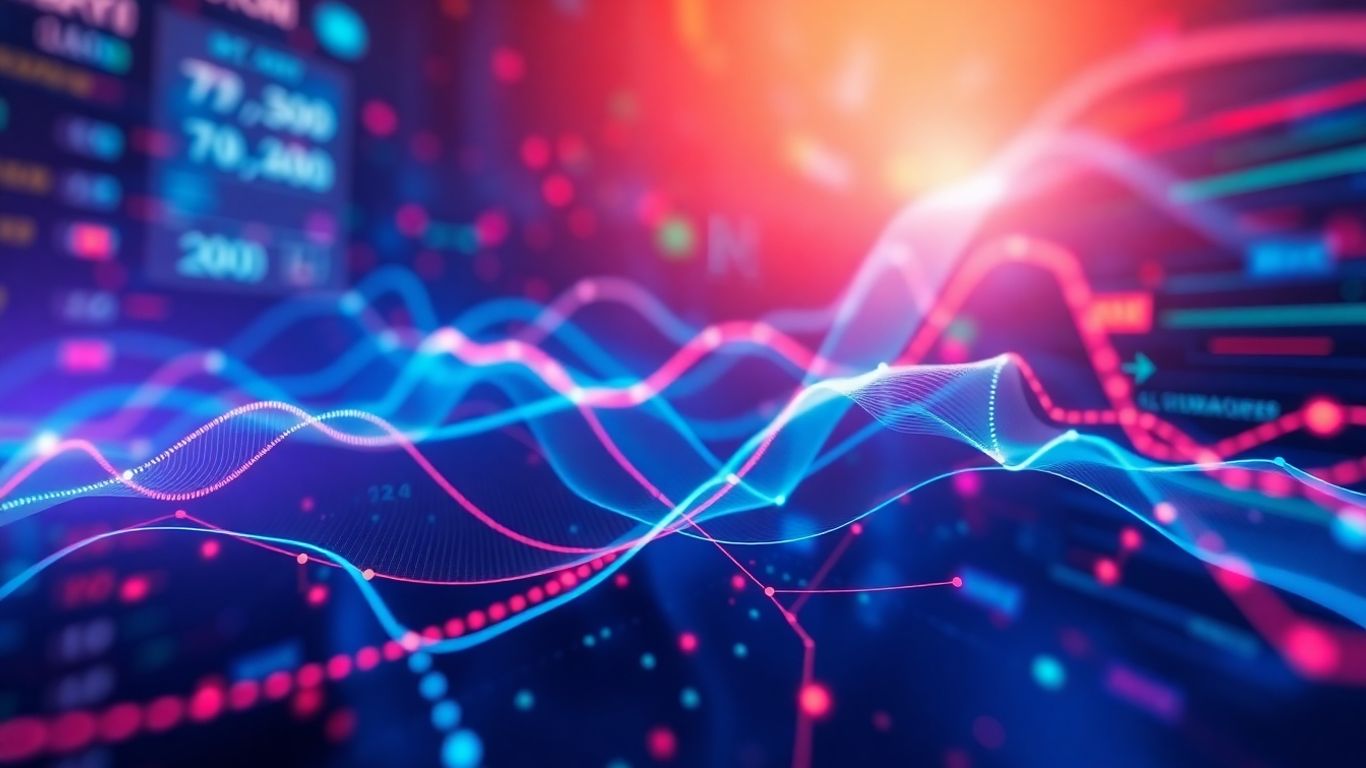 TradingView automated chart patterns visualization.
