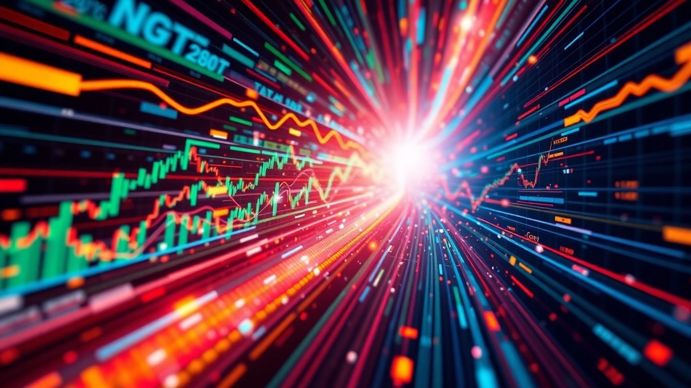 Advanced pivot point trading strategy visualization.