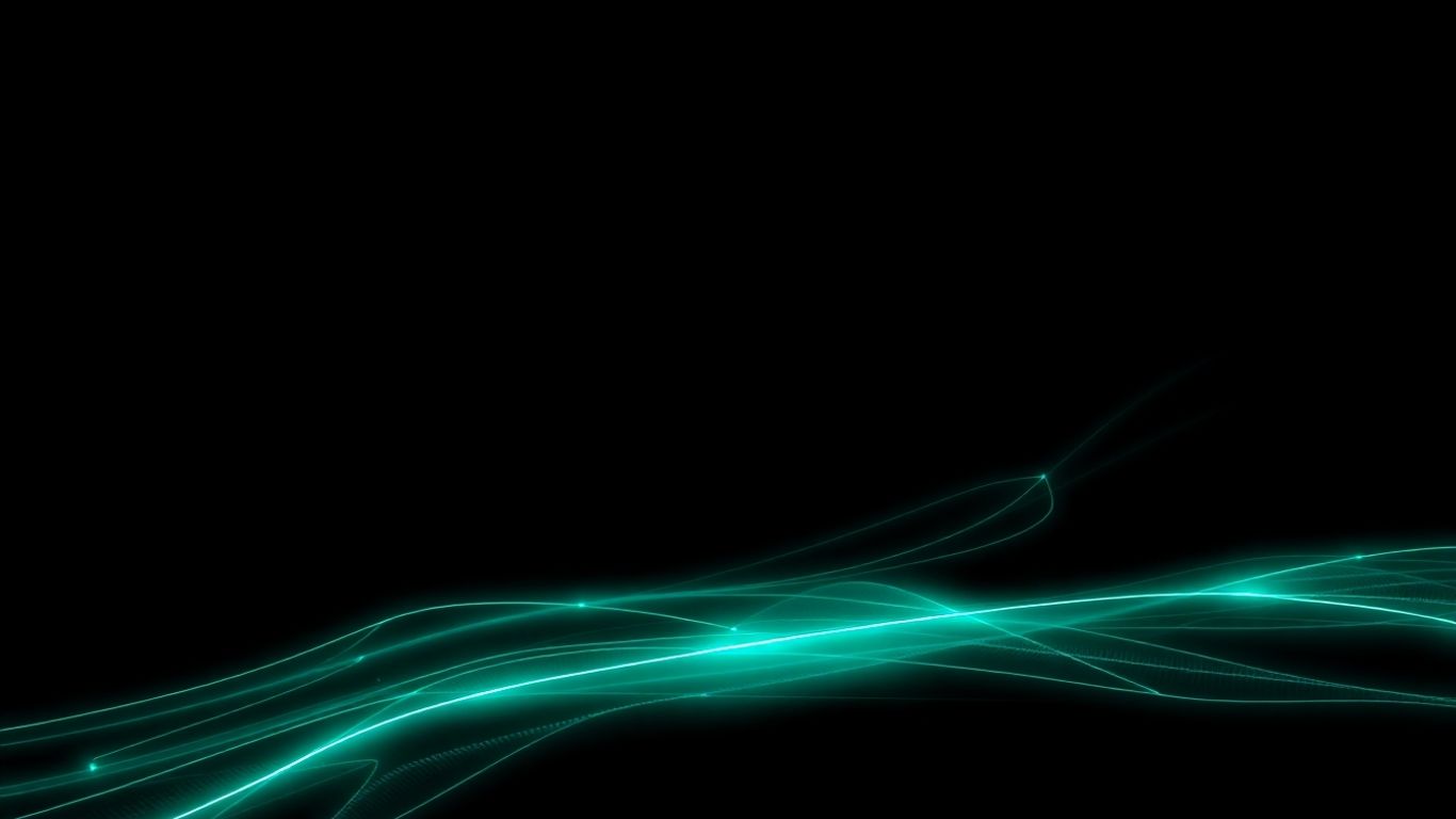 Minimalistic dark-image with geometric shapes and neon accents