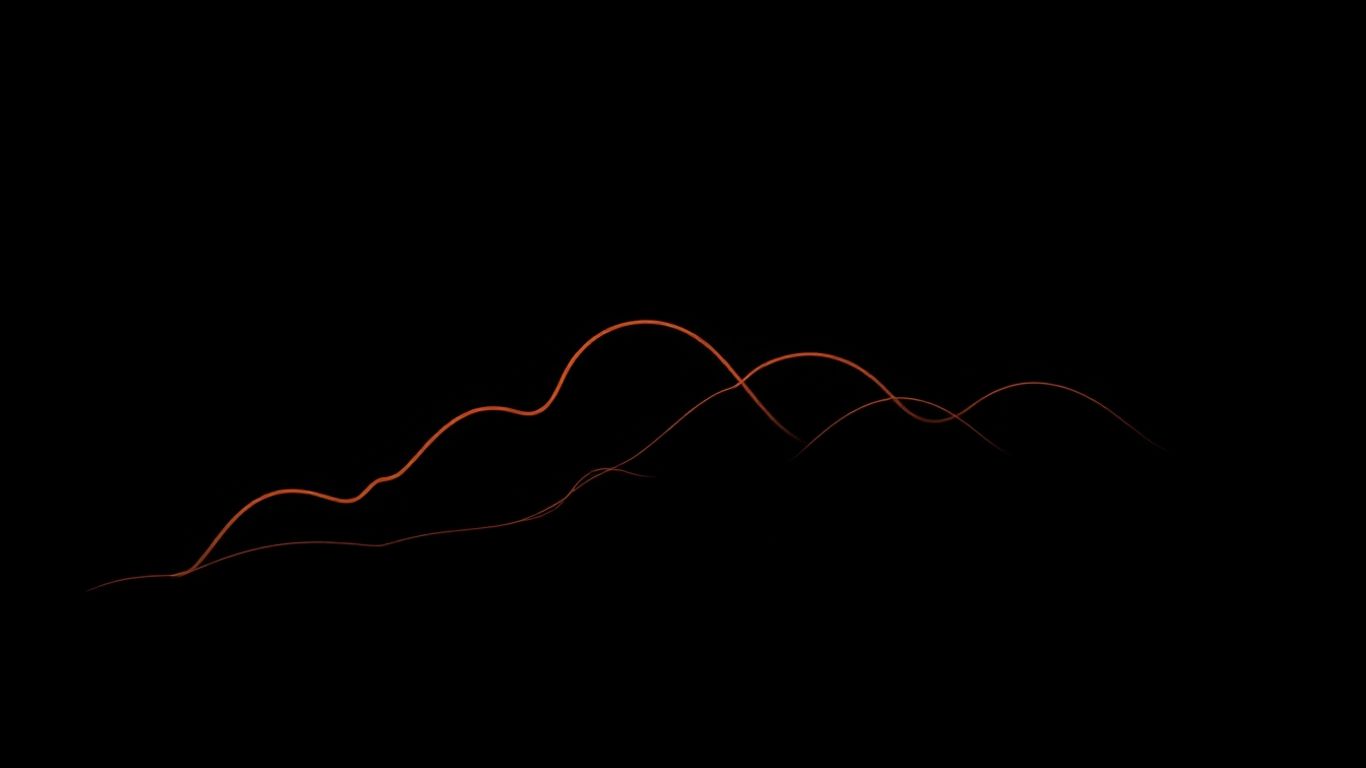 Ichimoku Cloud trading indicator visualization.