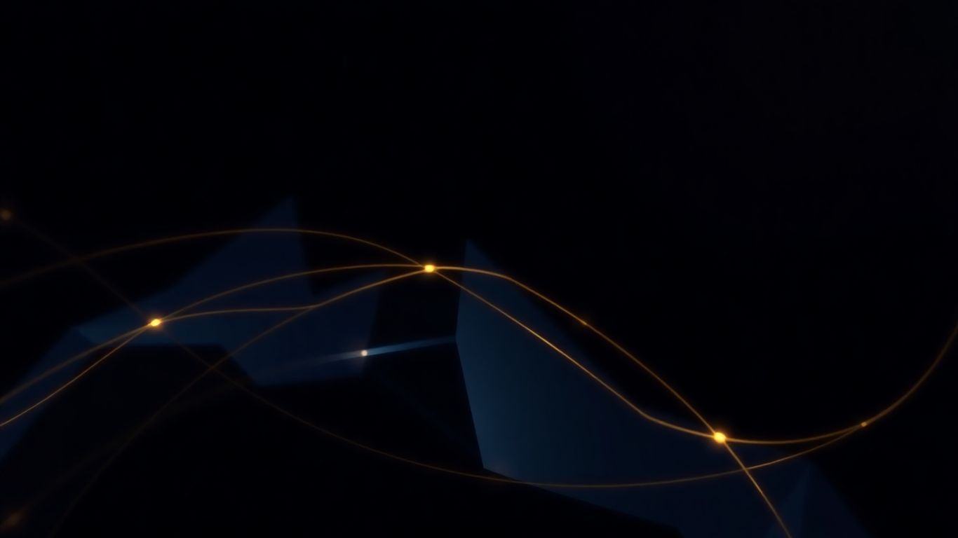 Pennsylvania trading landscape with abstract shapes.