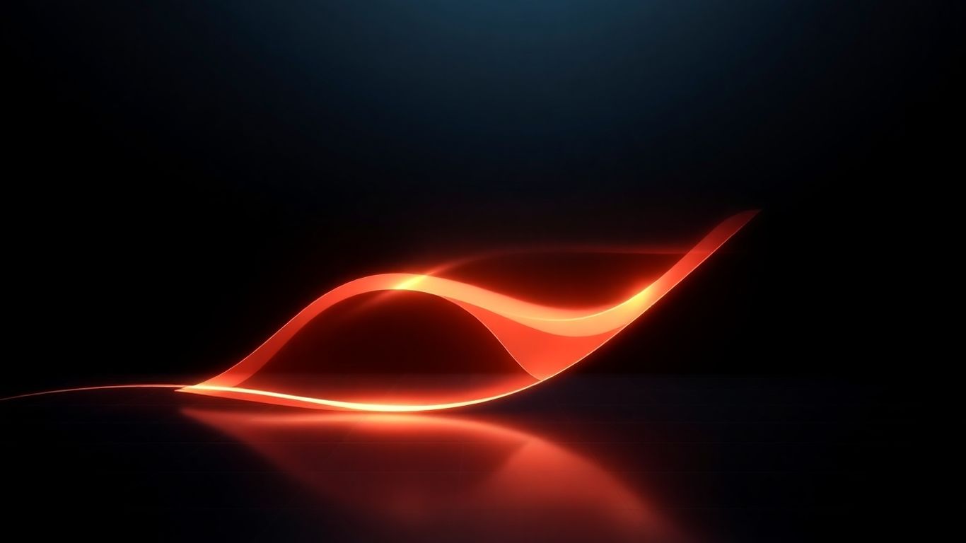 Modern dark theme abstract digital interface