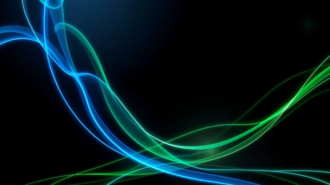 Abstract financial market movement visualization