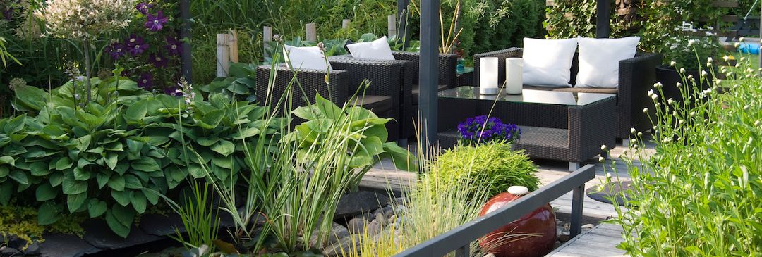 softscape hardscape balance, garden design Australia, landscaping materials and plants