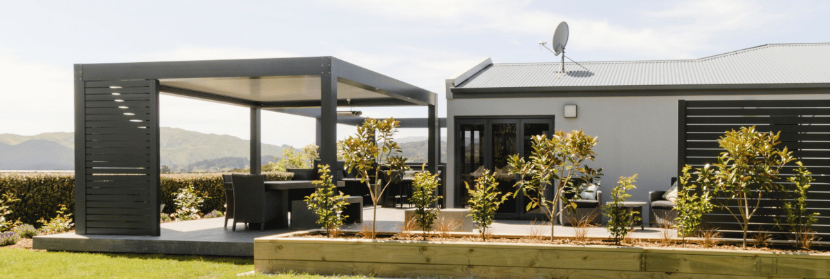 Transforming an Outdoor Space into an Elegant Entertainment Area