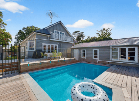 Outdoor Living & Pool Area Makeover