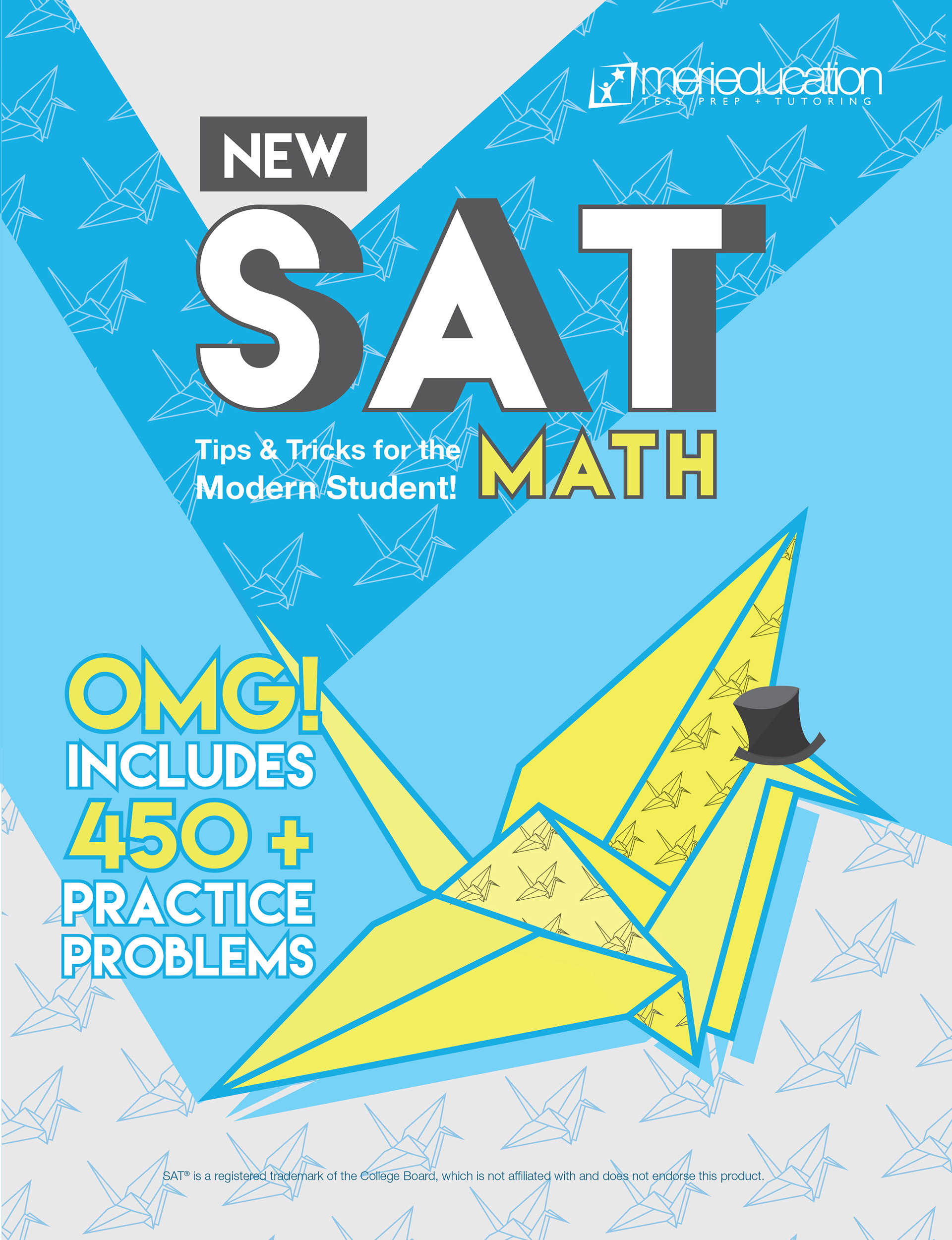 SAT math book cover