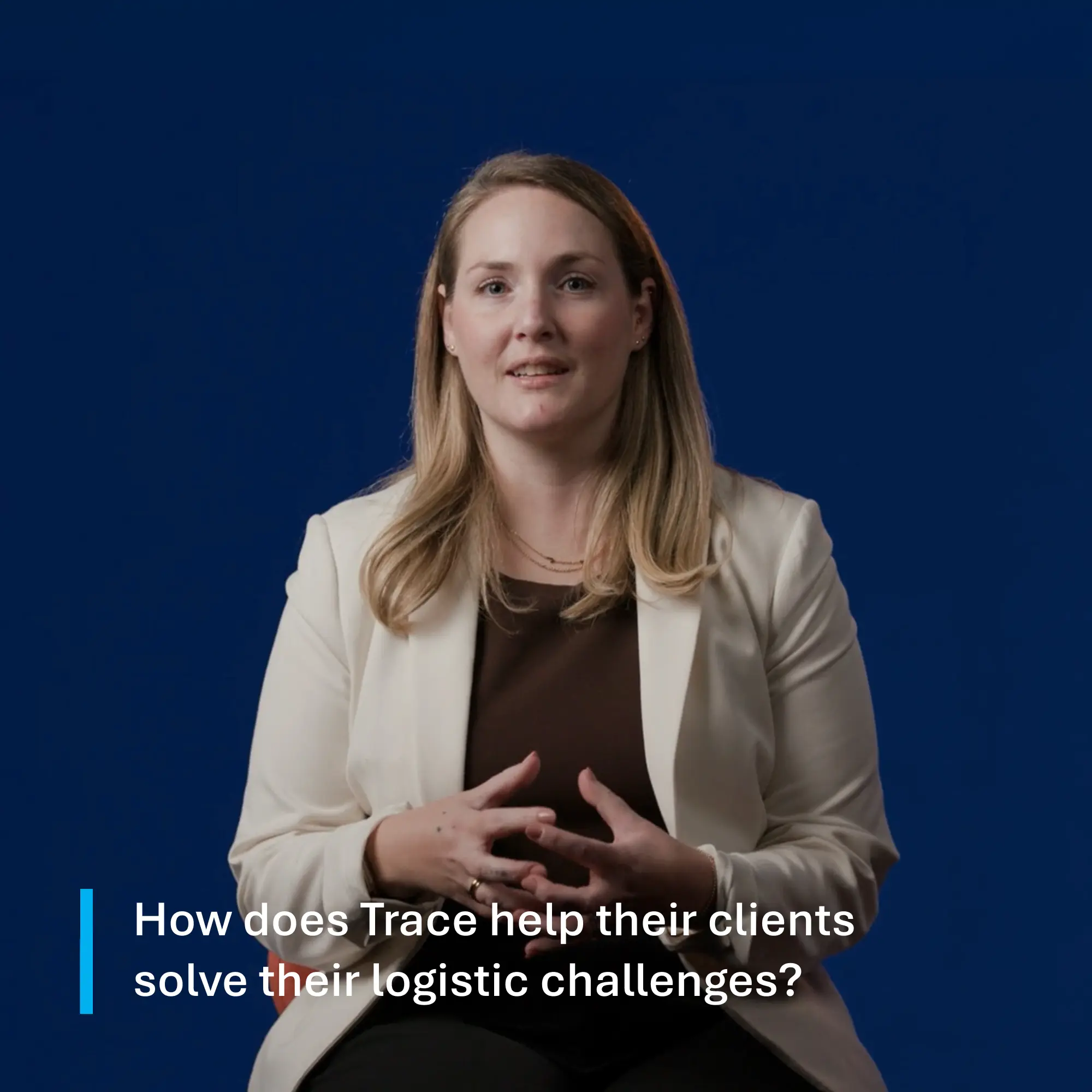 Emma Woodberry, Senior Manager at Trace Consultants