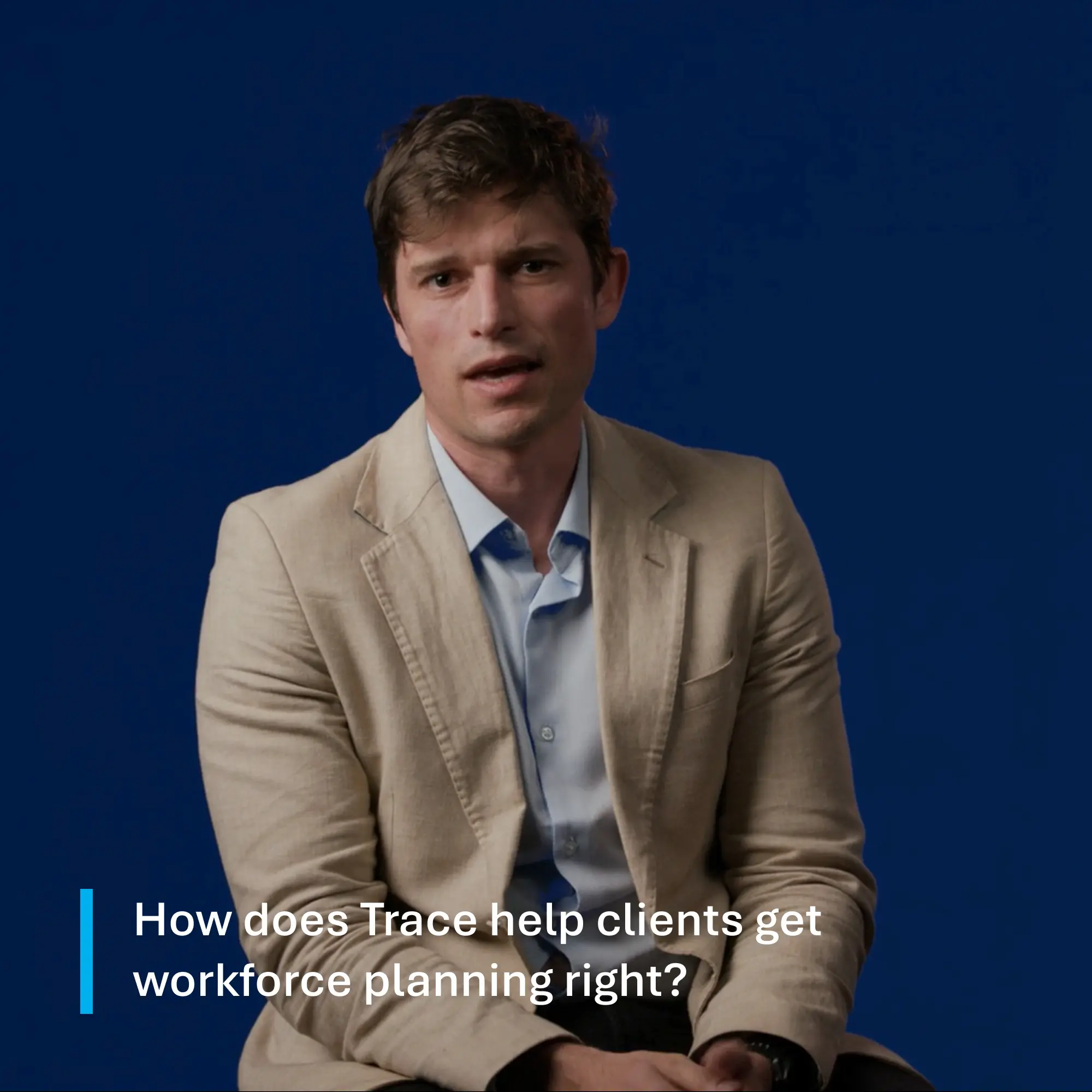 Tim Fagan, Senior Manager at Trace Consultants