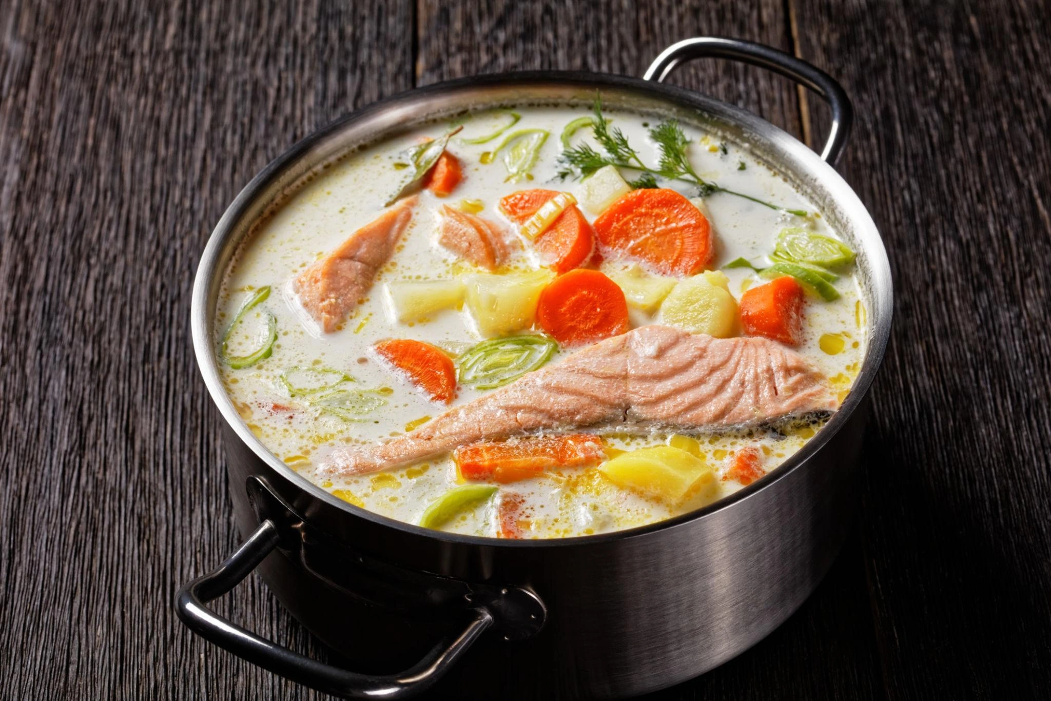 Finnish Salmon Soup