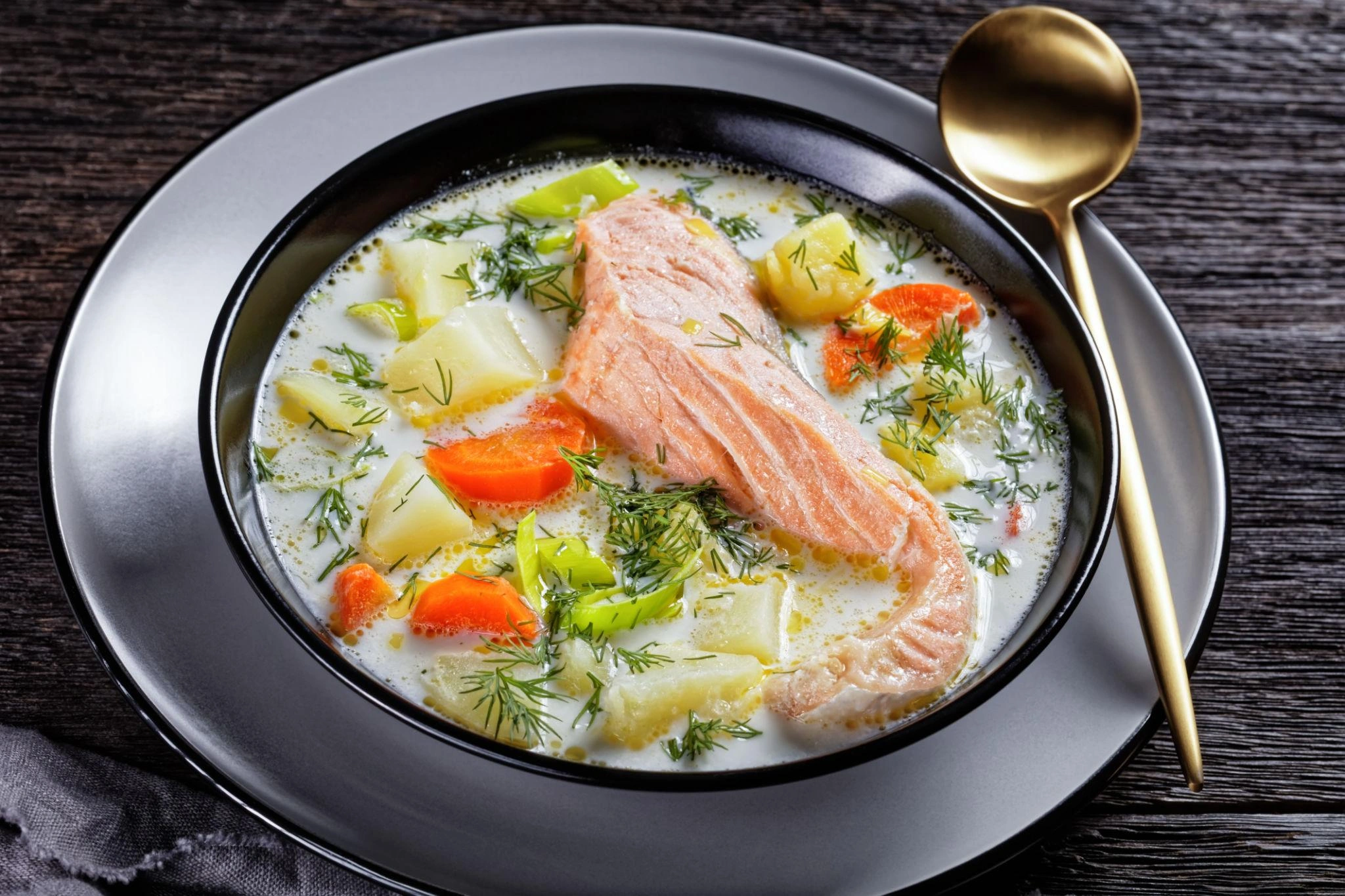 Finnish Salmon Soup