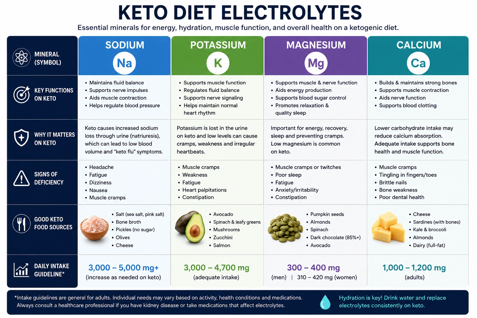 Keto Diet Electrolytes Function