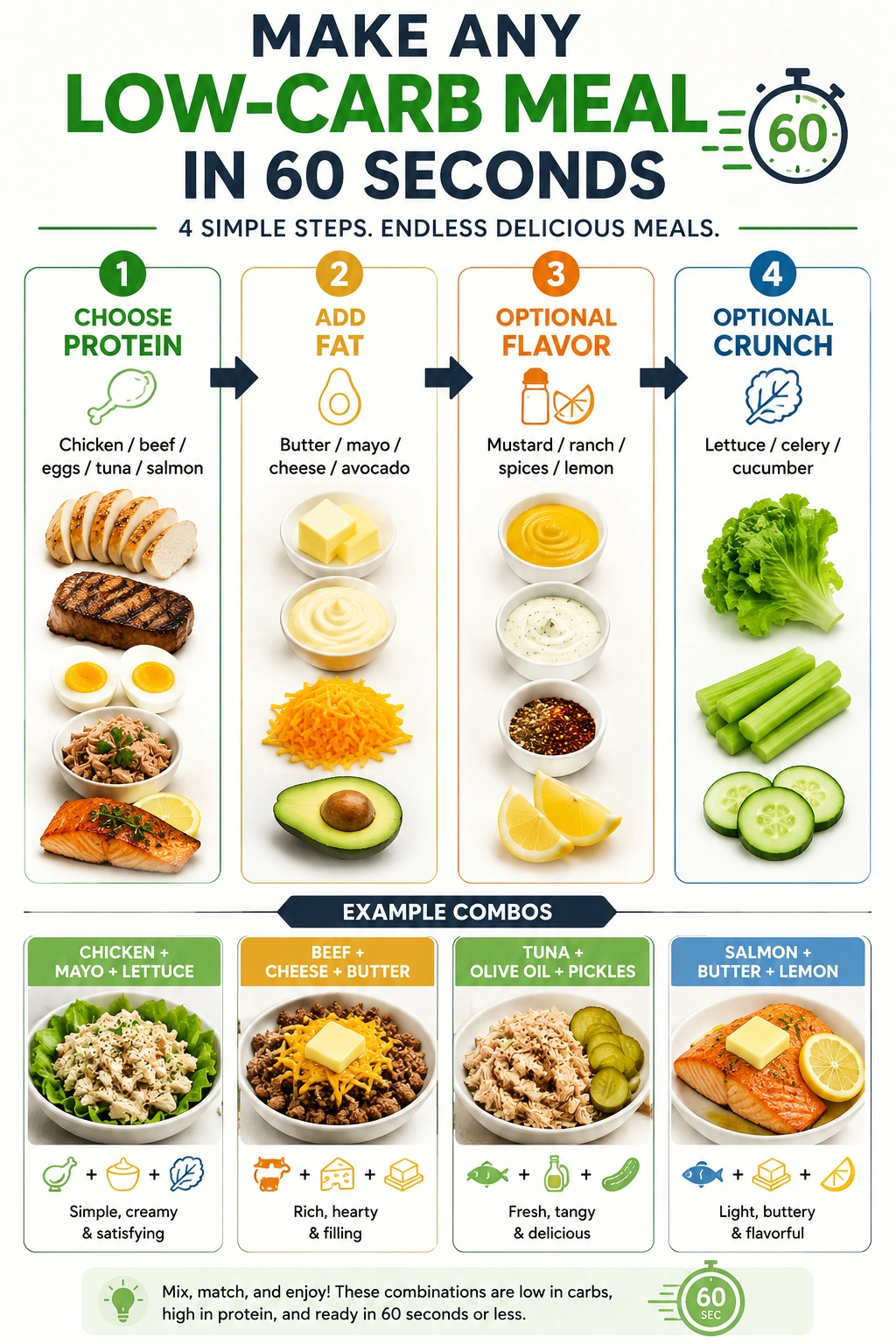 Low Carb Quick Foods