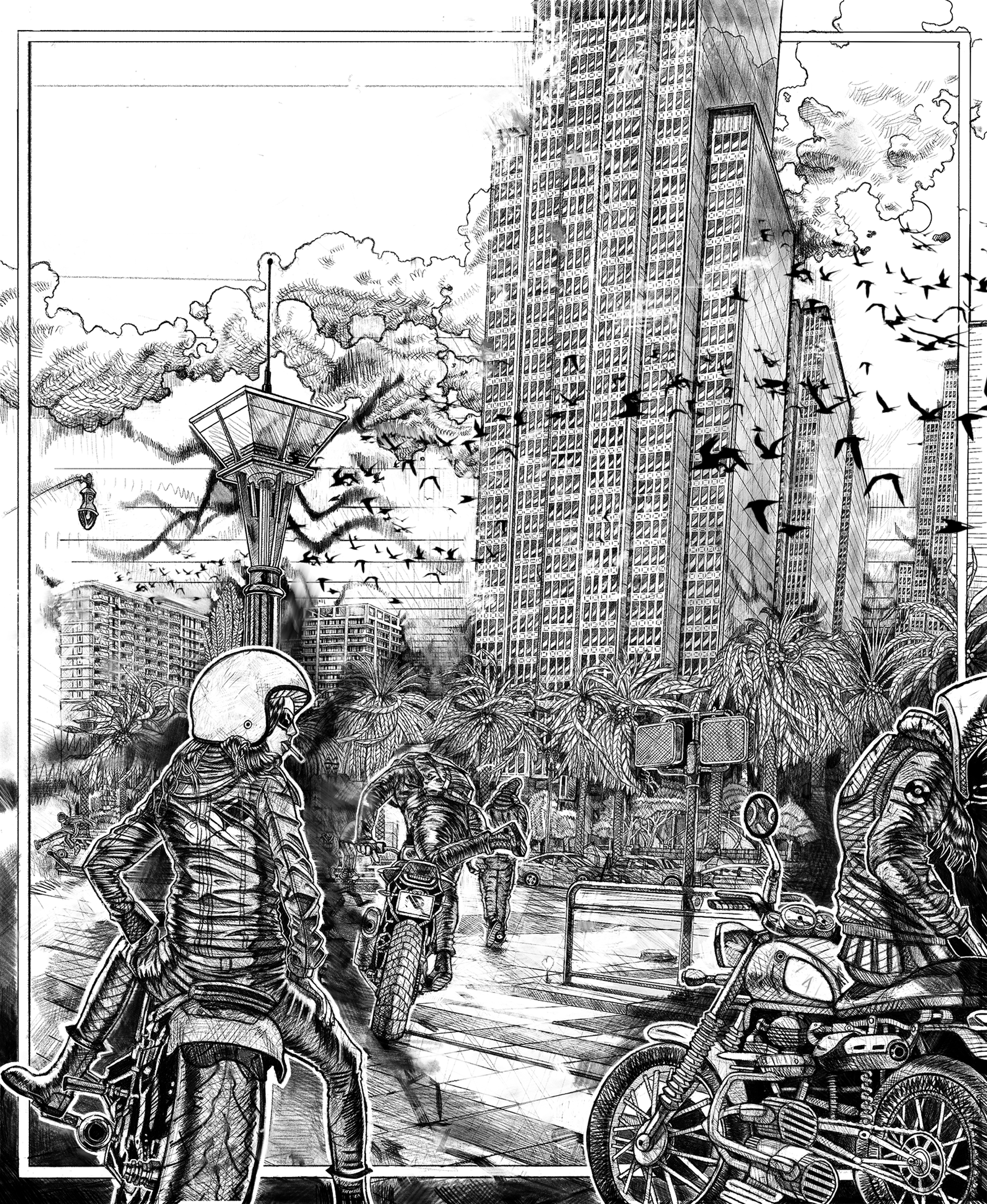 Embarking - Procreate - 2025