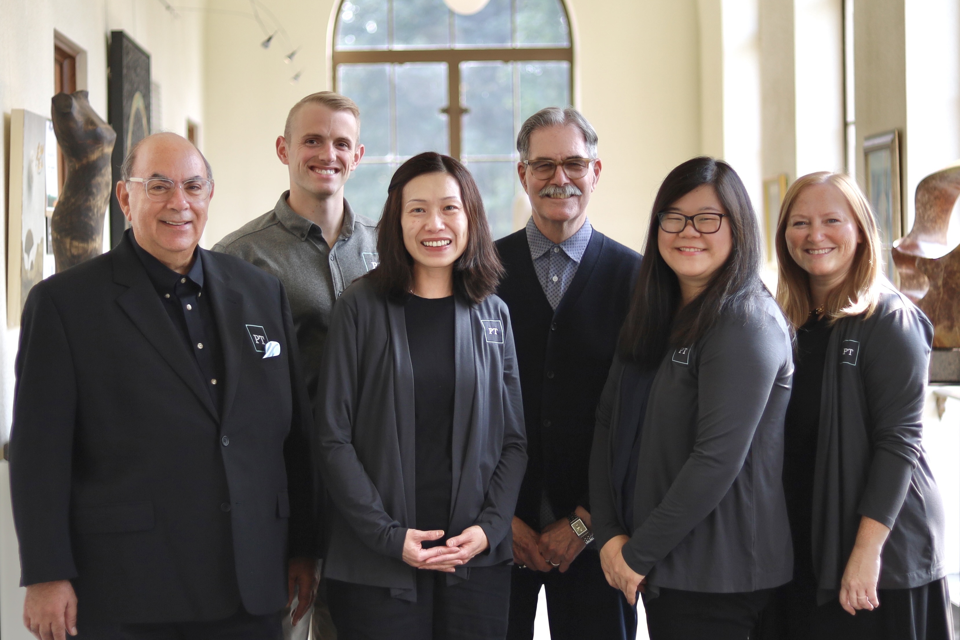 (L to R) Steve Sarkisian (Vice President), Ben Fallon (Executive Director), Tina Mark (Donor Partnerships Associate), Paul Tripp (President), Allison Hsiao (Donor Partnerships Associate), Rebecca Eaton (Director of Donor Partnerships