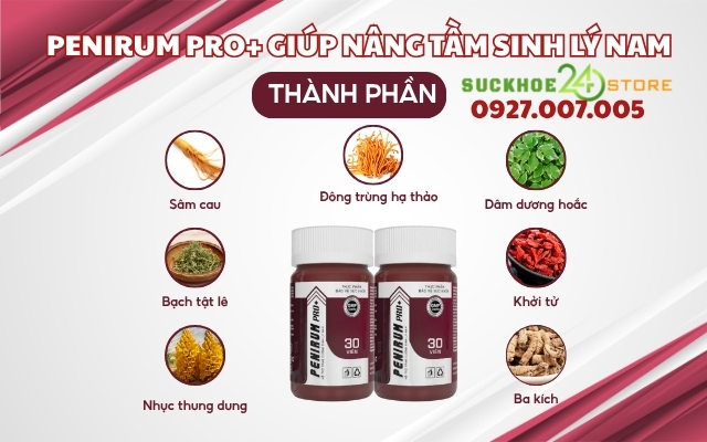 Thành phần Penirum Pro có gì đặc biệt?