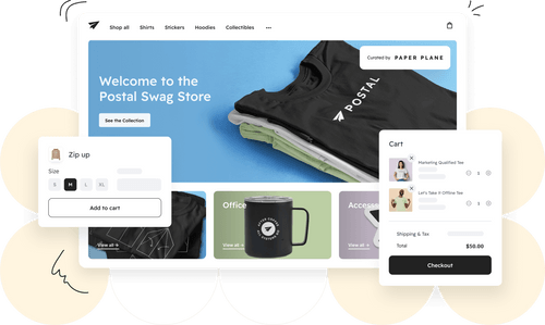 company swag store