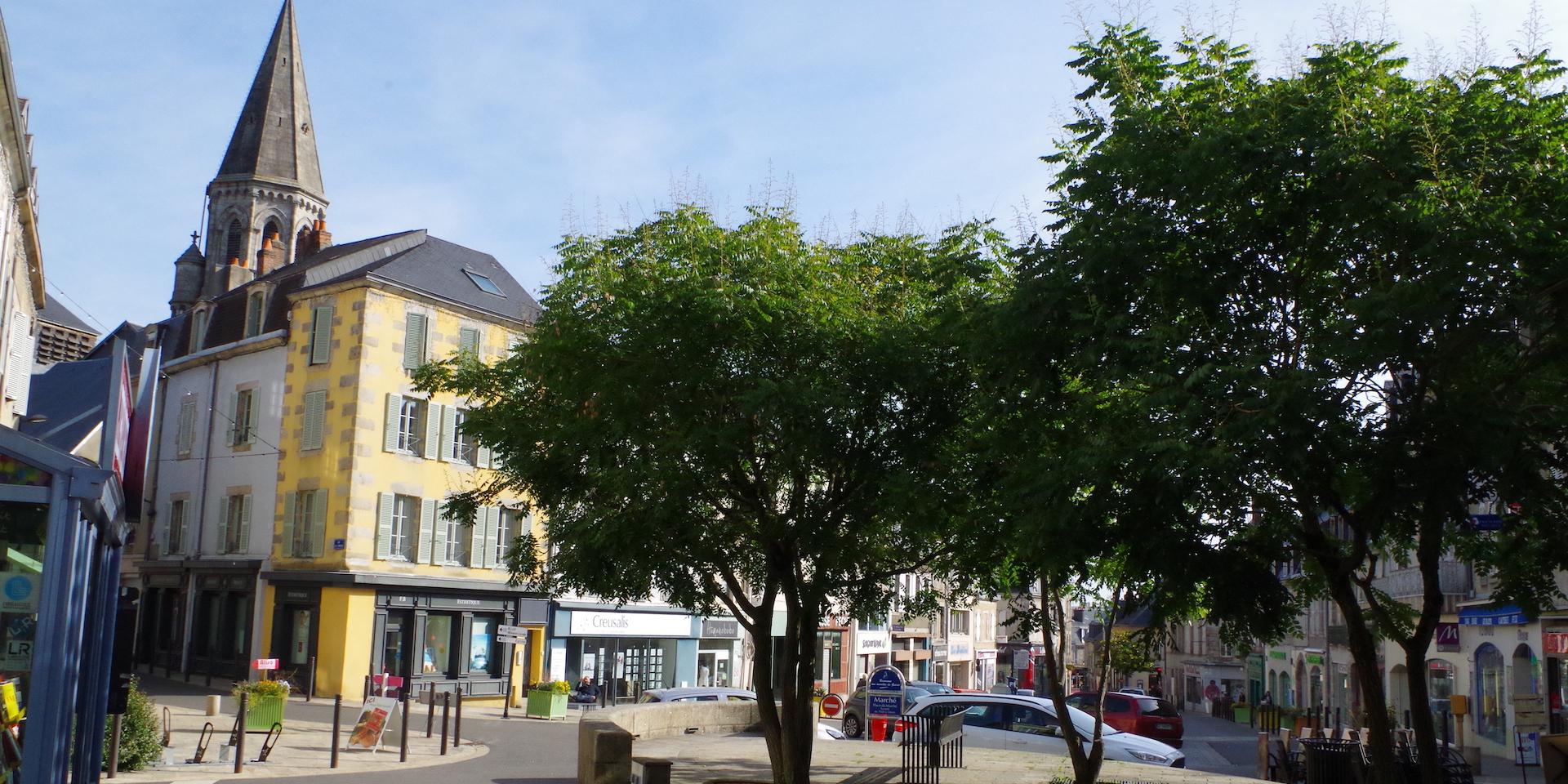 Il s'agit d'une photo de la ville Gueret.