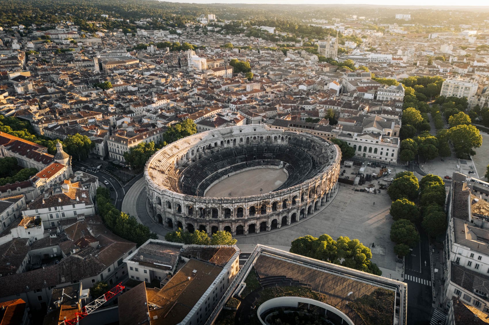 Il s'agit d'une photo de la ville Nimes.