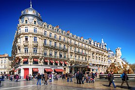 Il s'agit d'une photo de la ville Montpellier.