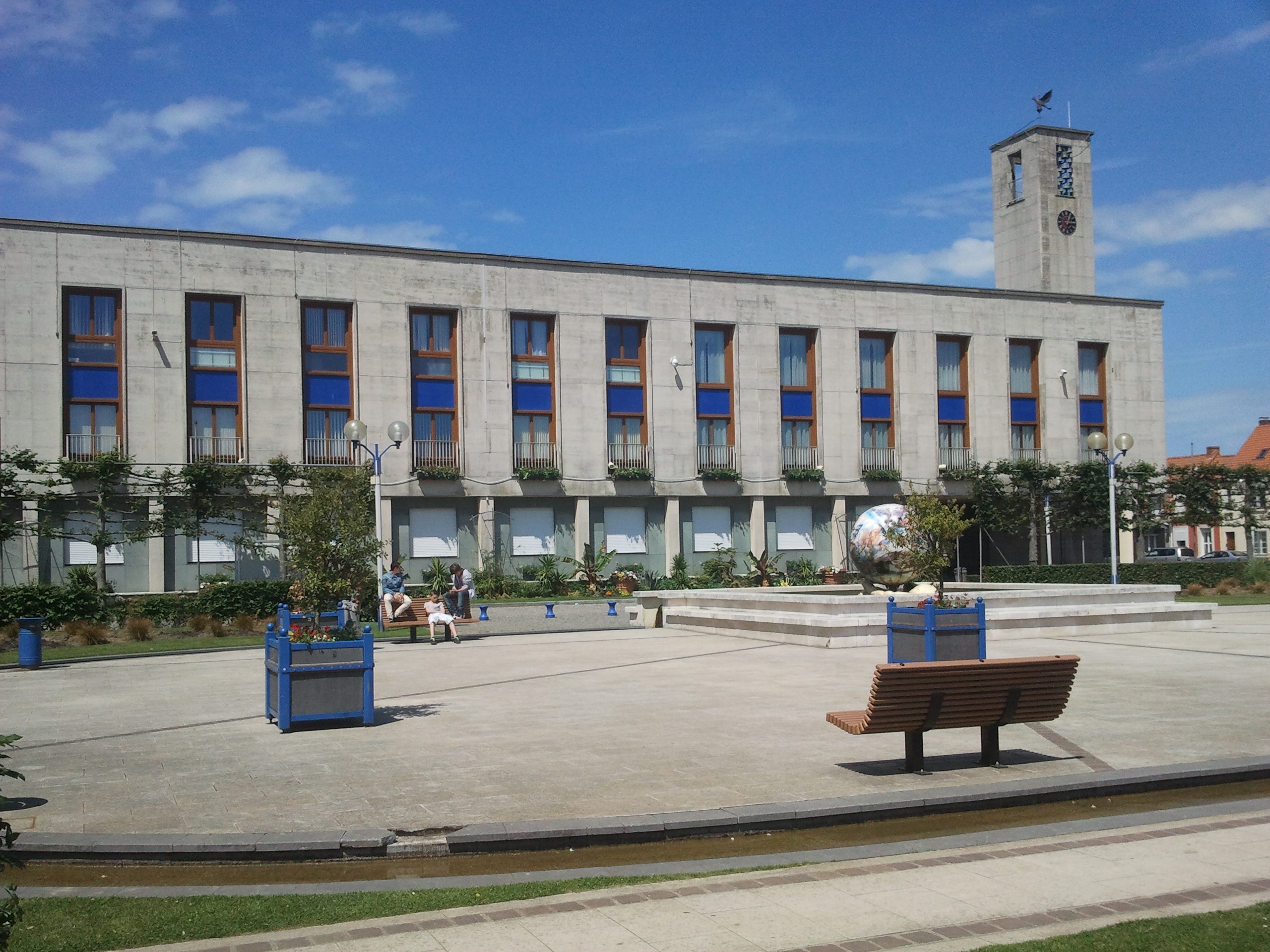 Il s'agit d'une photo de la ville Outreau.