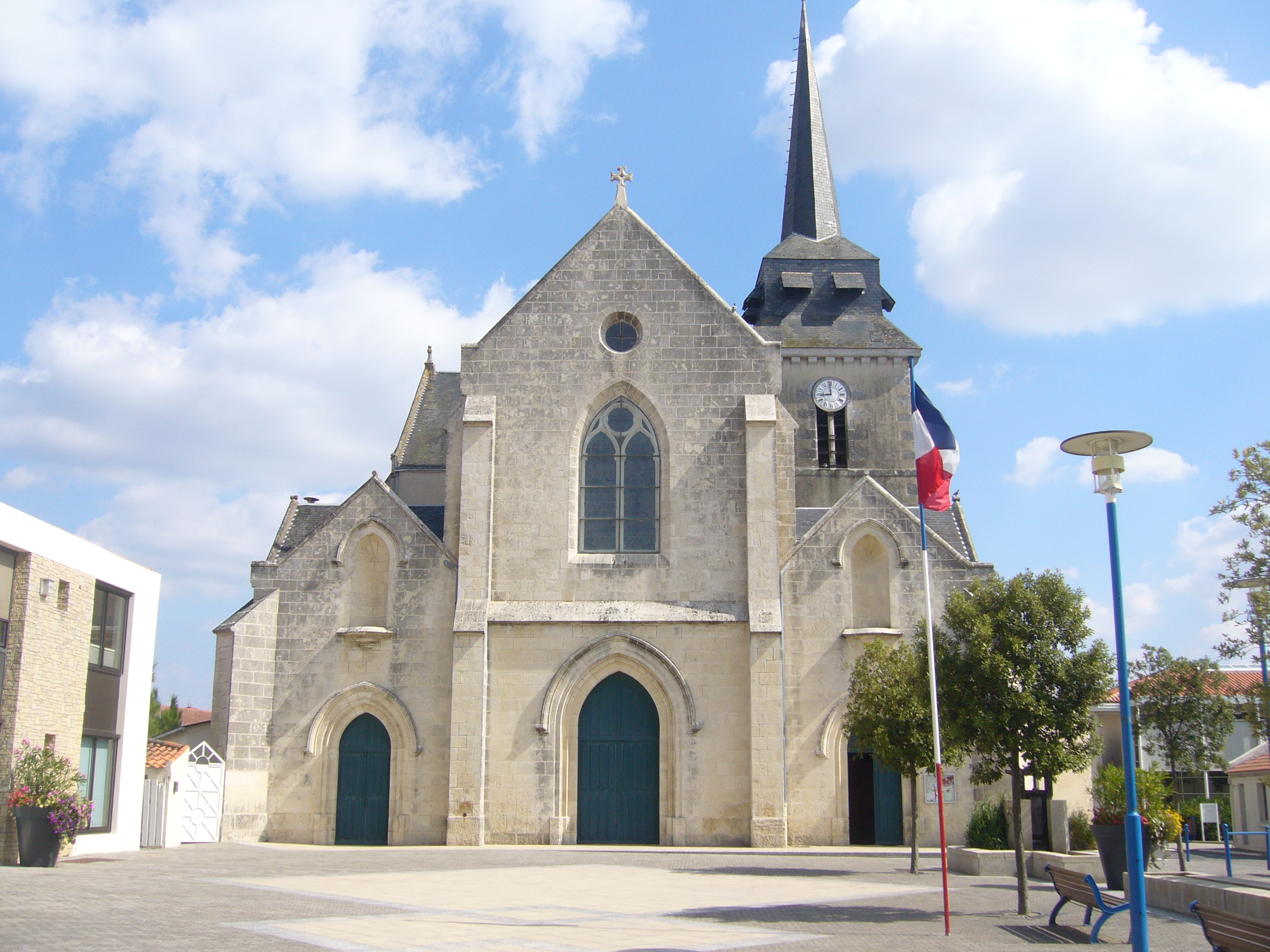 Il s'agit d'une photo de la ville St Hilaire de Riez.