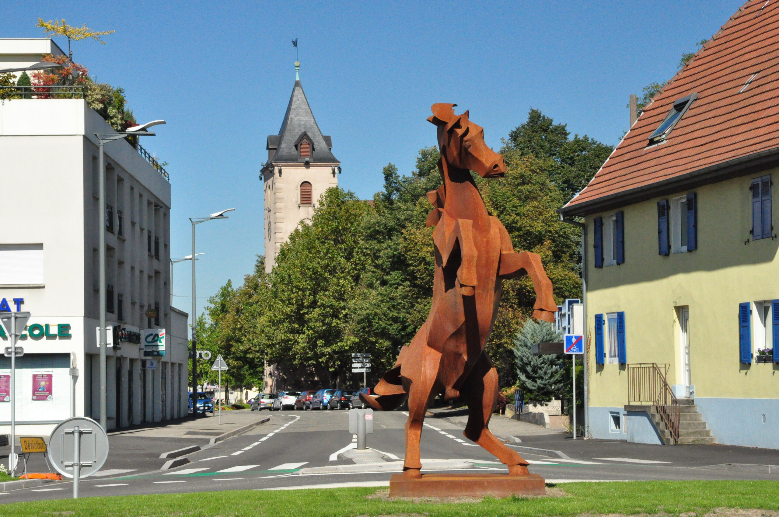 Il s'agit d'une photo de la ville Illzach.